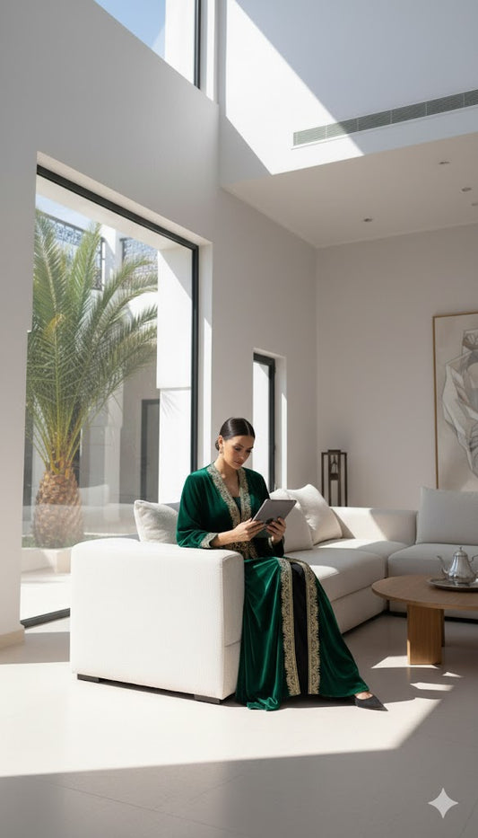 Kimono marocain NORI - Abayati™