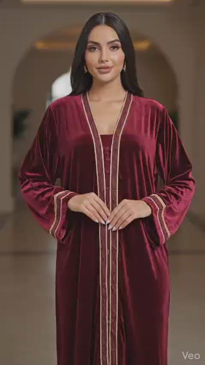 video illustrant les modèles d'abayas de la marque abayati